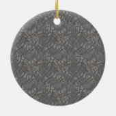 Patroonolifant Keramisch Ornament (Achterkant)