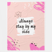 Patroonontwerp Fleece Deken (Voorkant)