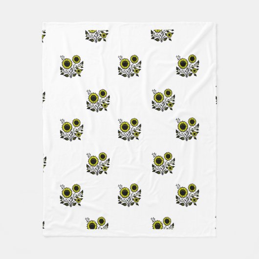 Patroonontwerp Fleece Deken (Voorkant)