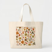 Patroonontwerp Grote Tote Bag (Voorkant)