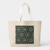 Patroonontwerp Grote Tote Bag (Achterkant)