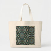 Patroonontwerp Grote Tote Bag (Voorkant)