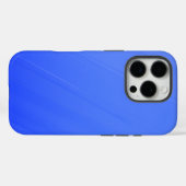 Patroonontwerp in blauw Case-Mate iPhone case (Achterkant (horizontaal))