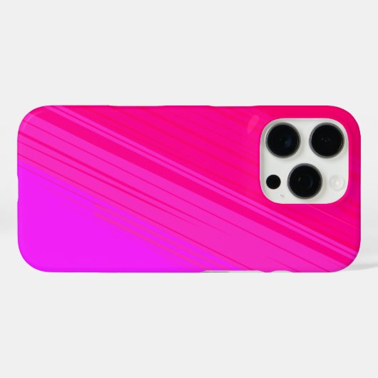  patroonontwerp in roze Case-Mate iPhone case (Achterkant (horizontaal))