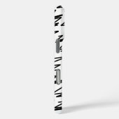 Patroonontwerp in zwart-wit Case-Mate iPhone case (Achterkant / Rechts)