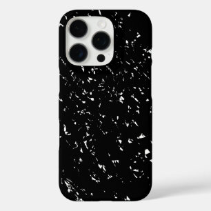 Patroonontwerp in zwart-wit iPhone 16 pro hoesje