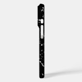 Patroonontwerp in zwart-wit Case-Mate iPhone case (Achterkant / Links)