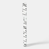 Patroonontwerp in zwart-wit Case-Mate iPhone case (Achterkant / Links)