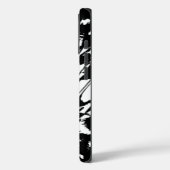 Patroonontwerp in zwart-wit Case-Mate iPhone case (Achterkant / Links)