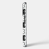 Patroonontwerp in zwart-wit Case-Mate iPhone case (Achterkant / Links)