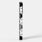 Patroonontwerp in zwart-wit Case-Mate iPhone case (Achterkant / Rechts)