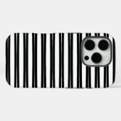 Patroonontwerp in zwart-wit Case-Mate iPhone case (Achterkant (horizontaal))