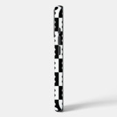 Patroonontwerp in zwart-wit Case-Mate iPhone case (Achterkant / Links)