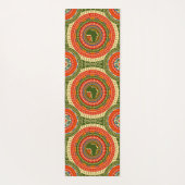 patroonontwerp voor het afrikaanse erfgoed yogamat (Achterkant)