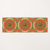 patroonontwerp voor het afrikaanse erfgoed yogamat (Voorkant (horizontaal))