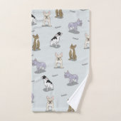 patroonpatroon bad handdoek (Handdoek)