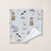 patroonpatroon bad handdoek (Wasdoekje)