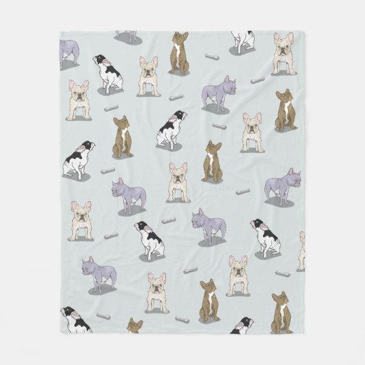 patroonpatroon fleece deken (Voorkant)