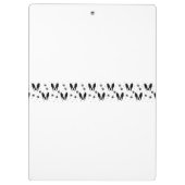 patroonpatroon klembord (Achterkant)