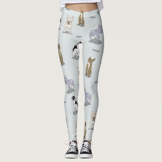 patroonpatroon leggings (Voorkant)