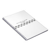 patroonpatroon notitieboek (Rechterzijde)