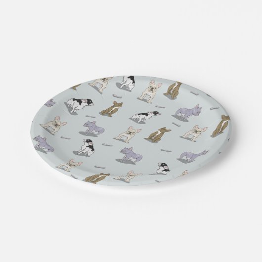 patroonpatroon papieren bordje (Gekanteld)