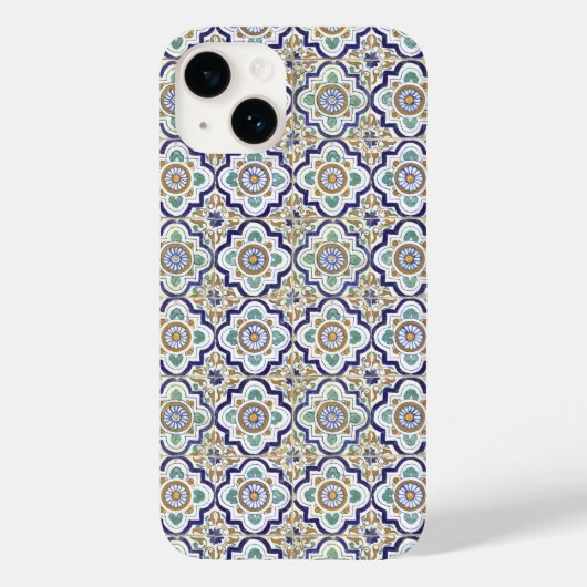 patroonpatroon voor siertegels Case-Mate iPhone case (Achterkant)