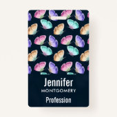  patroonpatroon Waterverf Badge (Achterkant)