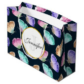  patroonpatroon Waterverf Groot Cadeauzakje (Achterkant Gekanteld)