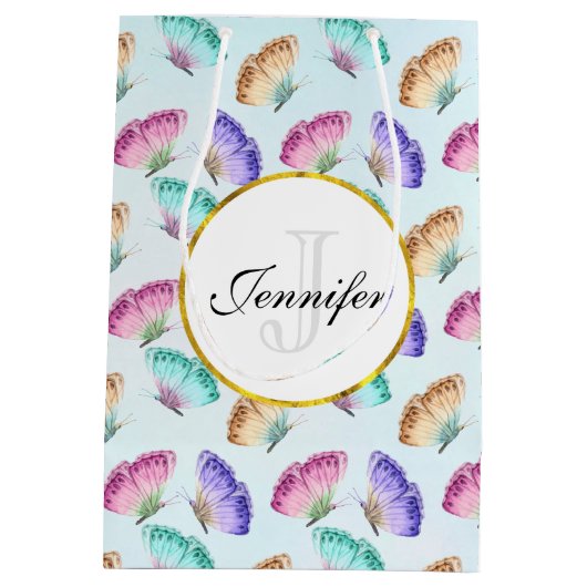  patroonpatroon Waterverf Medium Cadeauzakje (Achterkant)