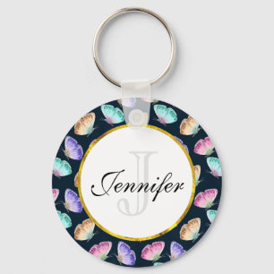  patroonpatroon Waterverf Sleutelhanger