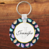  patroonpatroon Waterverf Sleutelhanger (Voorkant)