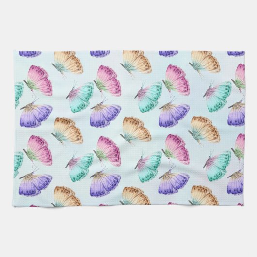  patroonpatroon Waterverf Theedoek (Horizontaal)