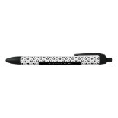 patroonpatroon zwarte inkt pen (Bovenkant)