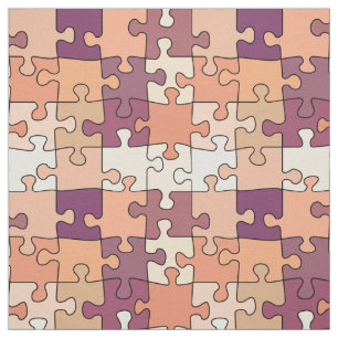 Patroonpuzzle 70s kleuren stof