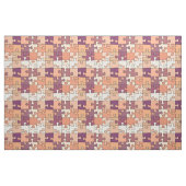 Patroonpuzzle 70s kleuren stof (Fat Quarter)