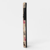 Patroonroze katten Case-Mate iPhone case (Achterkant/links)