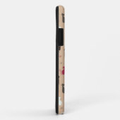 Patroonroze katten Case-Mate iPhone case (Achterkant/rechts)