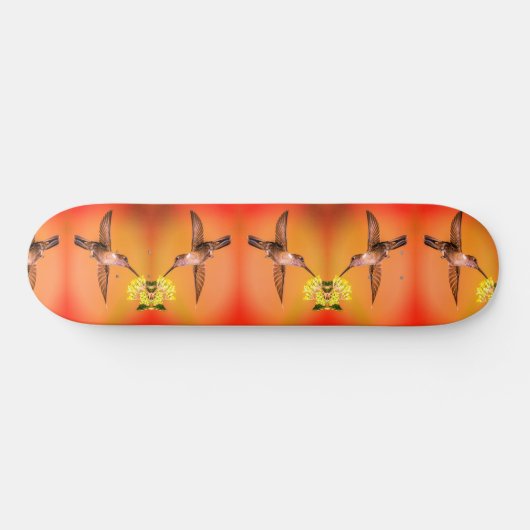 Patroonskateboard voor levende vogels persoonlijk skateboard (Horizontaal)