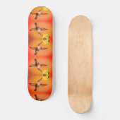 Patroonskateboard voor levende vogels persoonlijk skateboard (Voorkant)