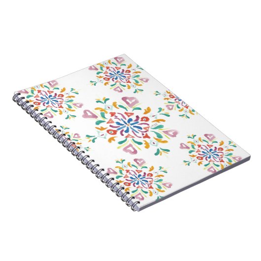  Patroonspiraalblad voor 80 pagina's Notitieboek (Rechterzijde)