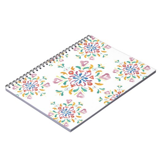  Patroonspiraalblad voor 80 pagina's Notitieboek (Linkerzijde)