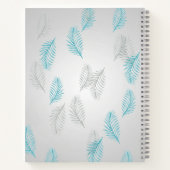 Patroonstijlbladeren Notitieboek (Achterkant)