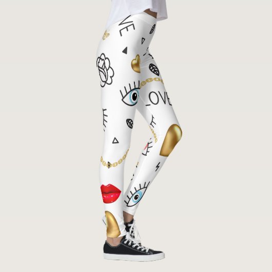 PATROONSTIJLONTWERP LEGGINGS (Rechts)