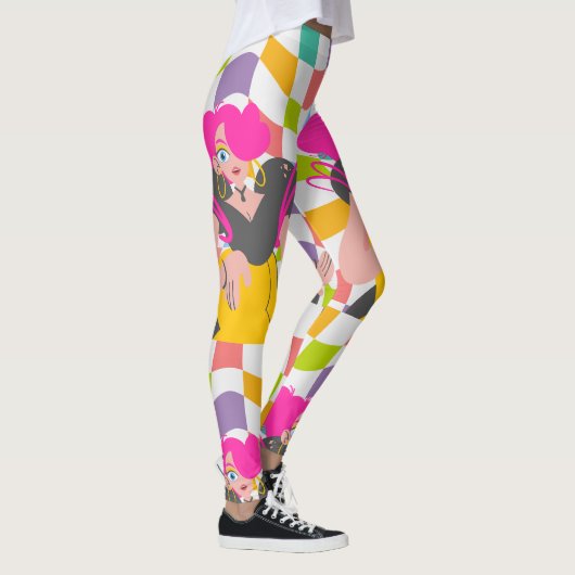 PATROONSTIJLONTWERP LEGGINGS (Rechts)