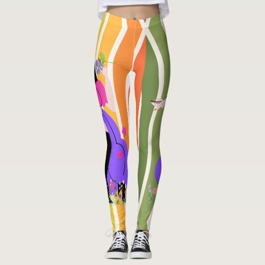 PATROONSTIJLONTWERP LEGGINGS (Voorkant)