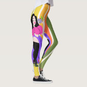 PATROONSTIJLONTWERP LEGGINGS (Rechts)