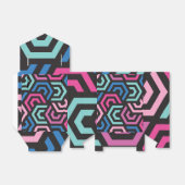 Patroonstijlvol Matig Mode Geometrisch kleurrijk Bedankdoosjes (Uitgevouwen)