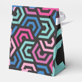 Patroonstijlvol Matig Mode Geometrisch kleurrijk Bedankdoosjes (Achterkant)