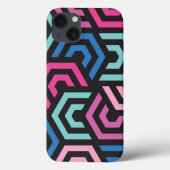 Patroonstijlvol Matig Mode Geometrisch kleurrijk Case-Mate iPhone Case (Achterkant)